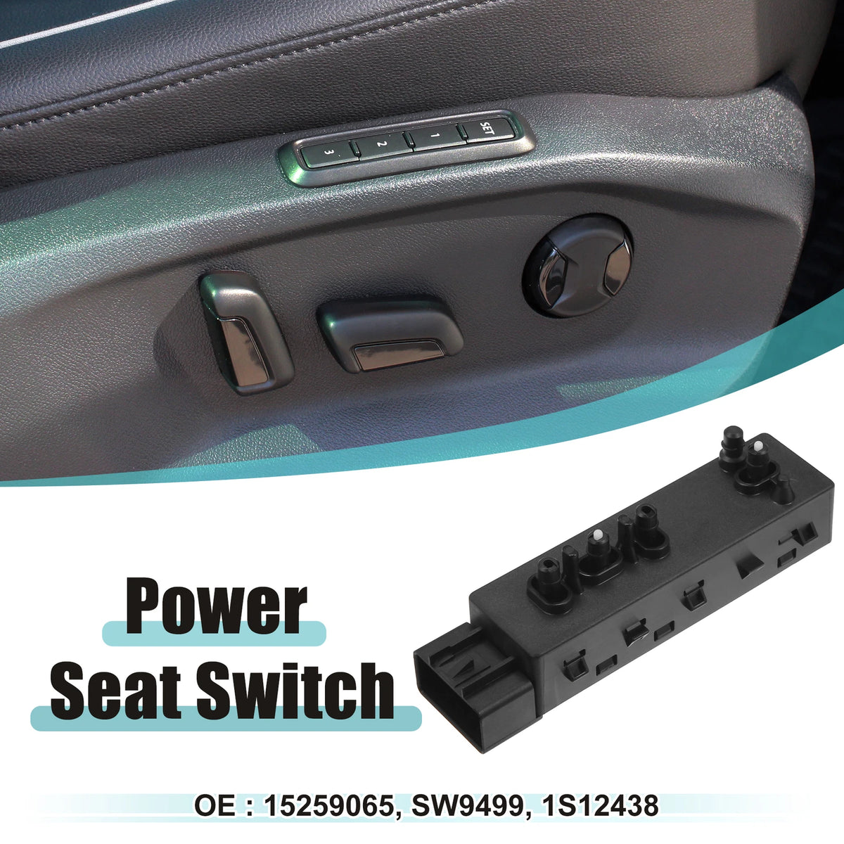Power Seat Switch for Buick Enclave (2008–2017)