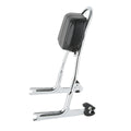 Chrome Detachable Sissy Bar Backrest for Harley Softail Fat Boy (2000–2017)