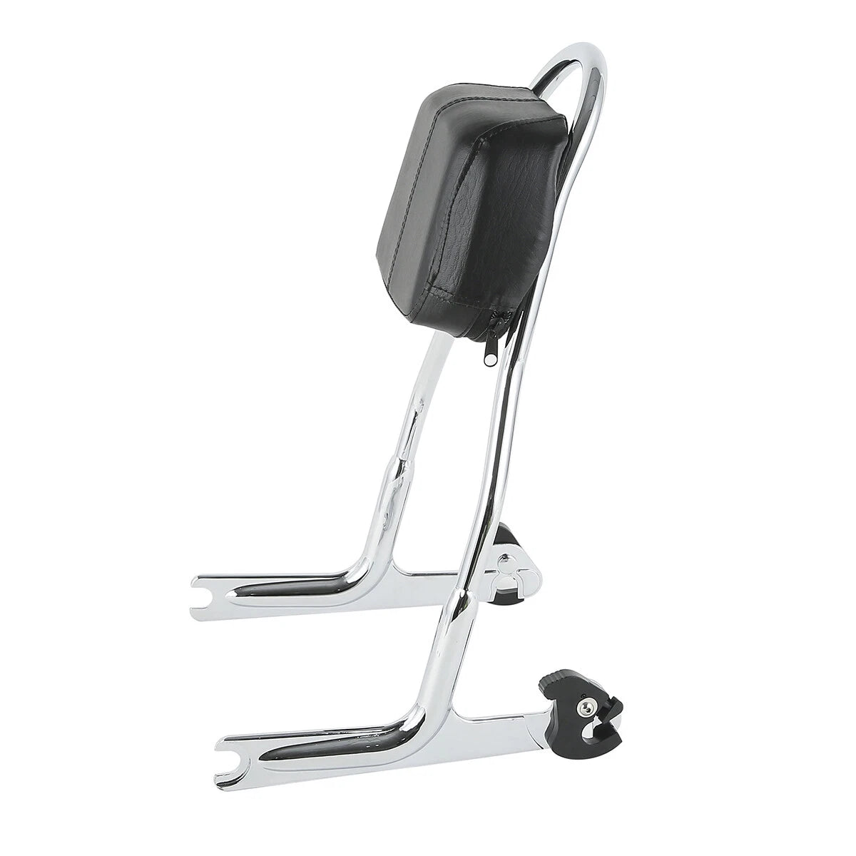 Chrome Detachable Sissy Bar Backrest for Harley Softail Fat Boy (2000–2017)
