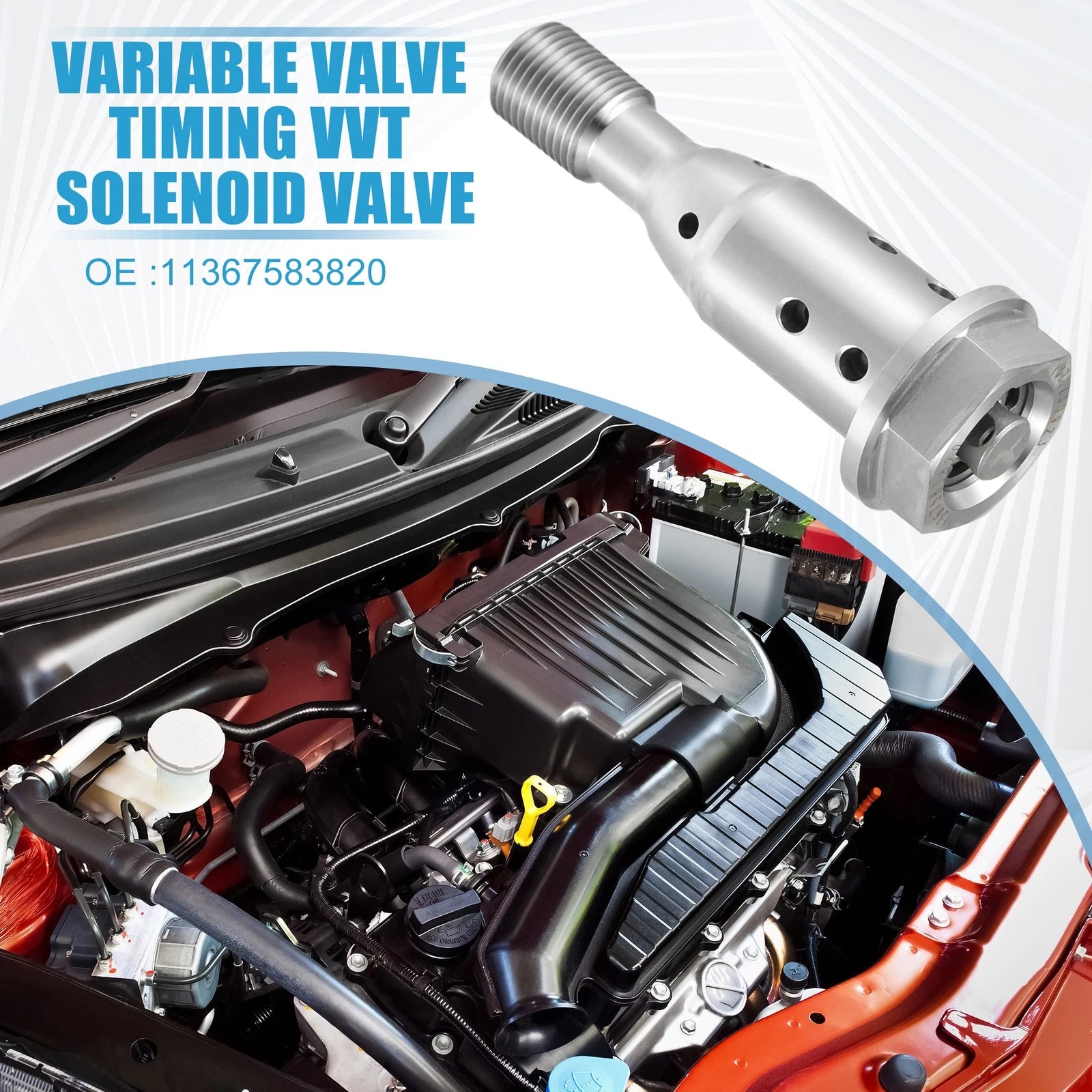 Variable Valve Timing VVT Solenoid Valve Set for BMW 320i 328i (2PC) (2013–2016)