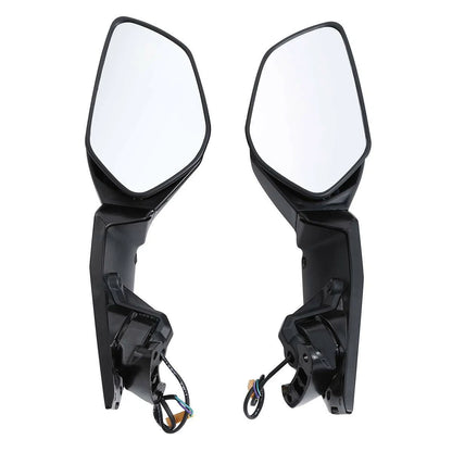 LED Turn Signal Rearview Mirrors for Kawasaki Ninja H2 (2015–2024)