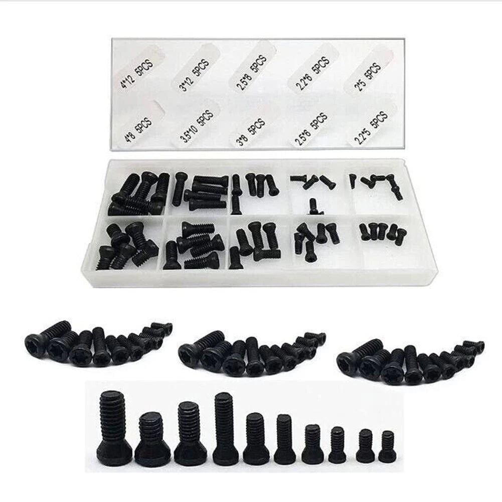 Screws Pack of 50 for Tool Holders (Carbide Inserts)