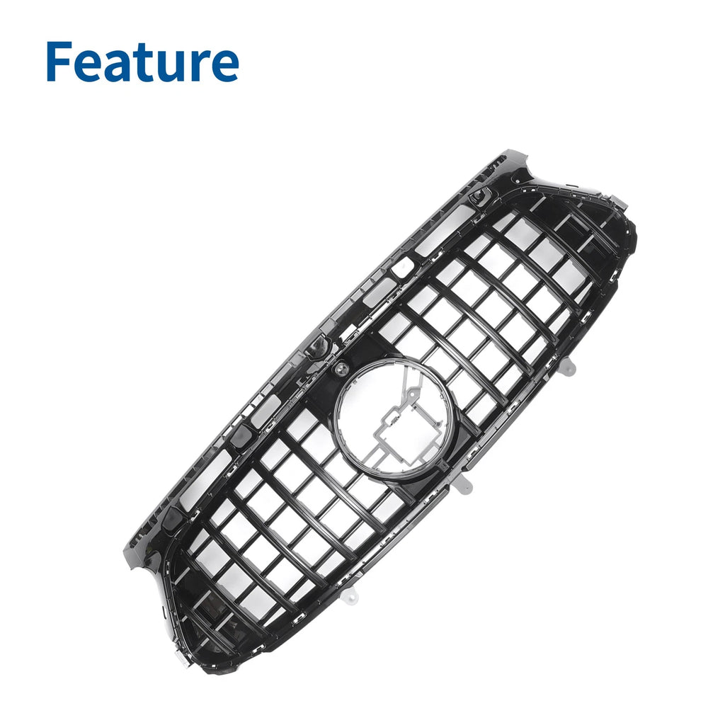 Front Bumper Grille Grill for Mercedes-Benz GLA-Class (2014–2019)