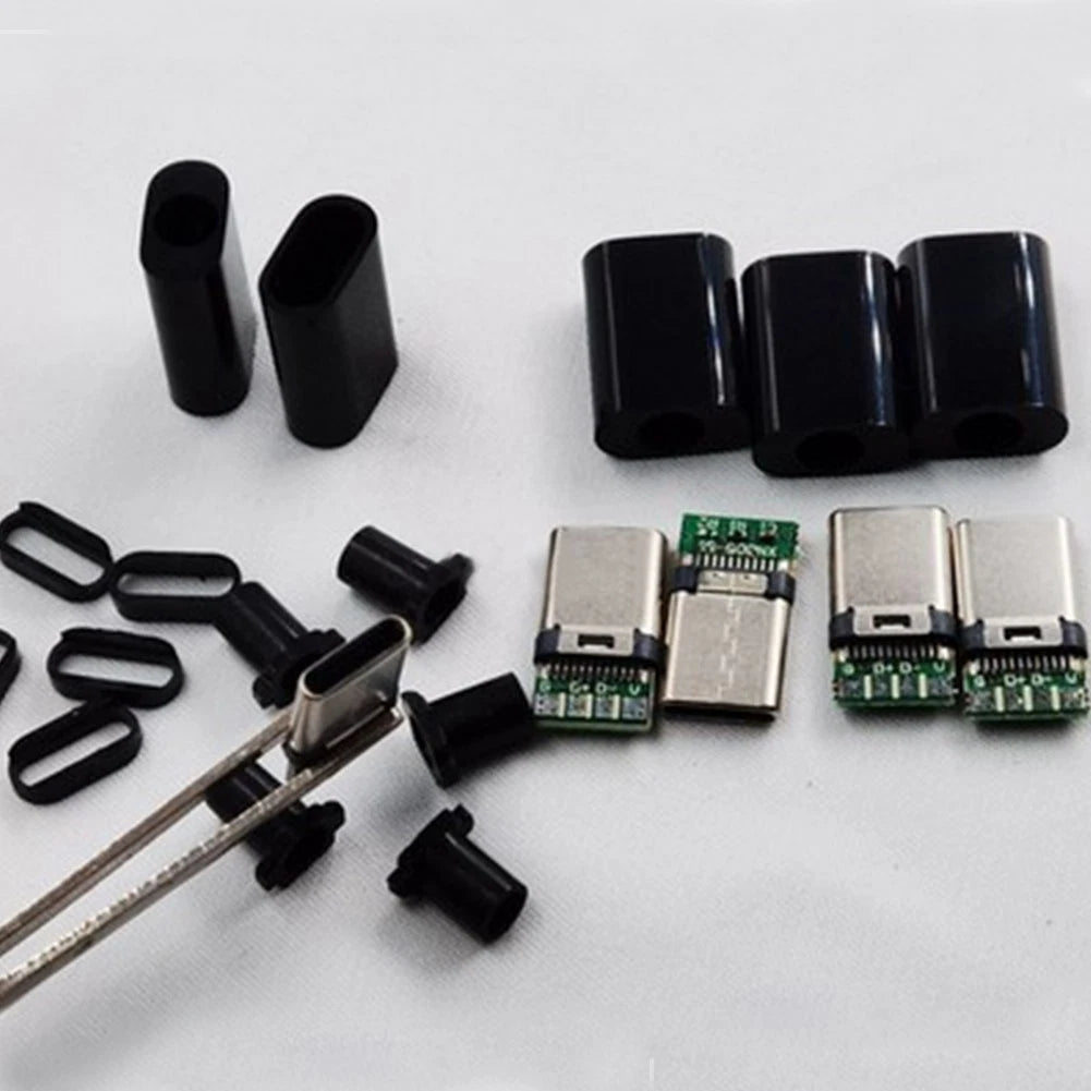 Type-C Reversible USB 3.1 Board with Black/White Shell for