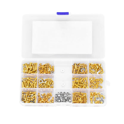 330PCS Hardware Screws Kit for Axial SCX10, Traxxas TRX-4, HSP 94111