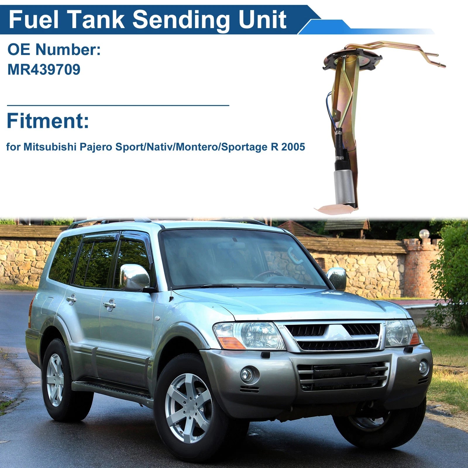 Fuel Level Sending Unit Module Replacement for Mitsubishi Pajero Sport (2005–2015)