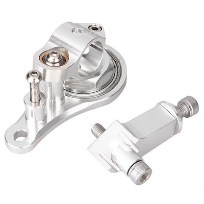 CNC Steering Damper Stabilizer Mounting Bracket for Kawasaki Ninja ZX6R (2005–2006)