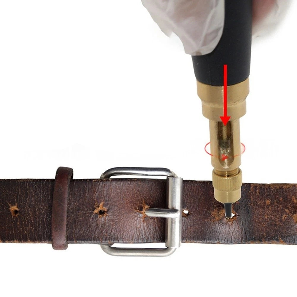 Set of 7 Leather Crafting Tools for Automatic Projects
