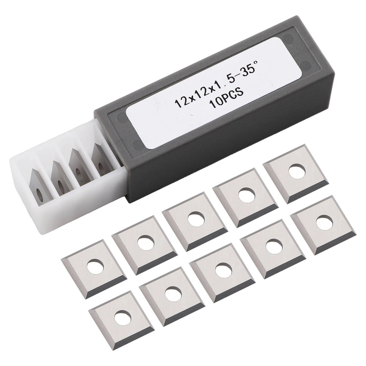 Square Carbide Inserts 12x12mm for Woodworking Indexable Cutters