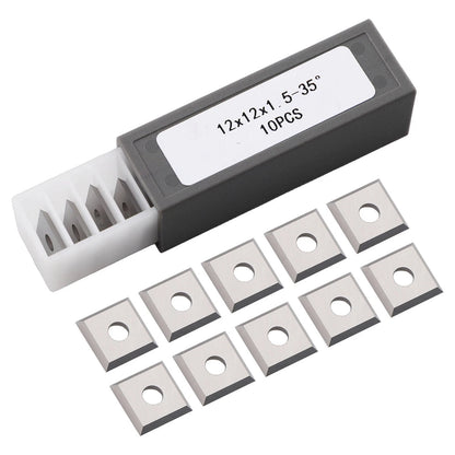 Square Carbide Inserts 12x12mm for Woodworking Indexable Cutters