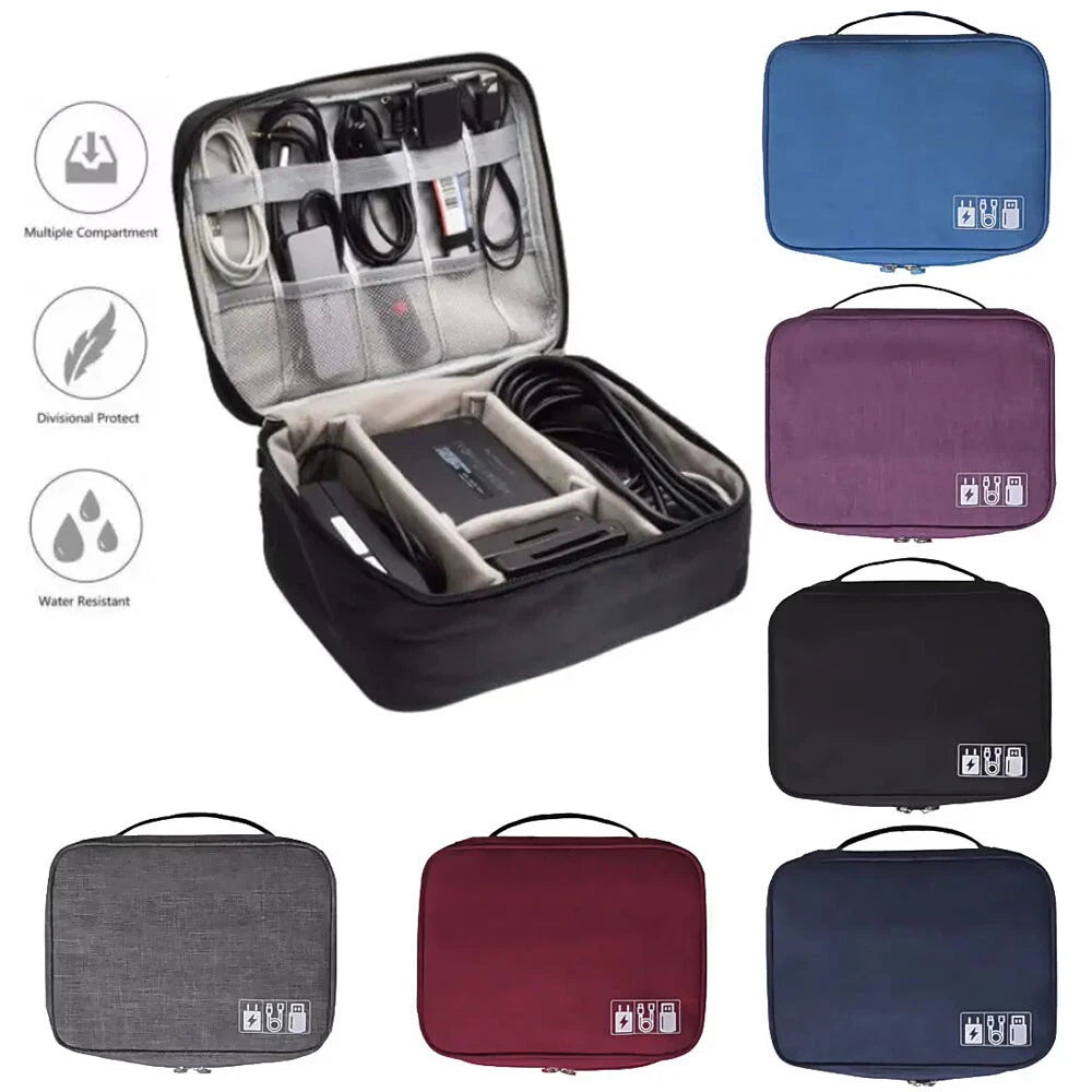 Travel Electronic Accessories Storage Bag for Universal Use (2010–2023)