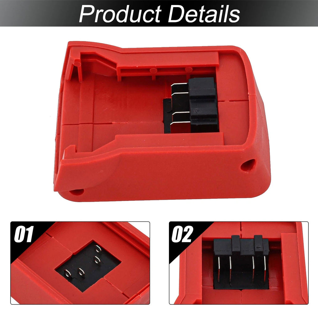 Battery Adapter for Electric Tools Compatible with 48111828 Series