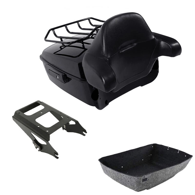 Trunk Backrest Mounting Rack for Harley Touring Road Glide (2009–2013)