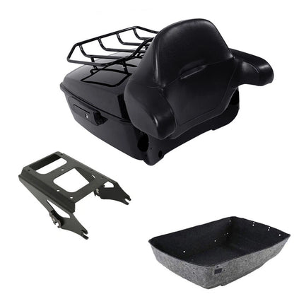 Trunk Backrest Mounting Rack for Harley Touring Road Glide (2009–2013)
