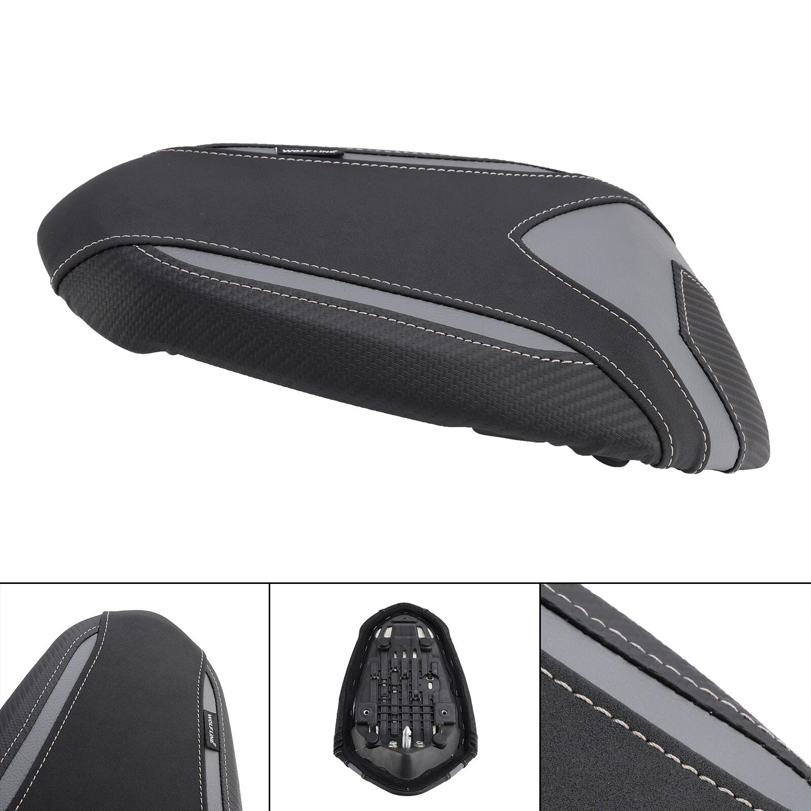 Rear Seat Passenger Cushion for Triumph Street Triple 765 S R (2019–2024)