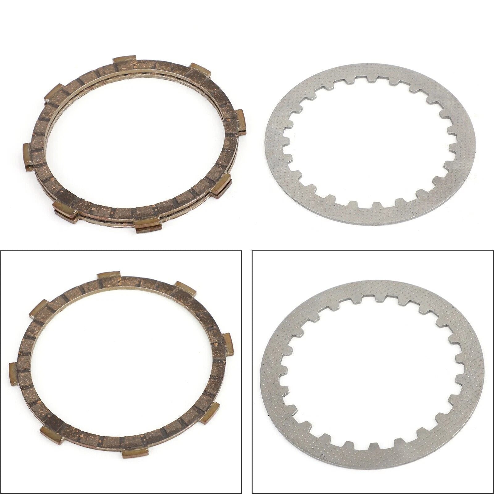 Clutch Kit Steel & Friction Plates for Yamaha DT RD RX YSR YB MR QA QB 50R (1974–1999)
