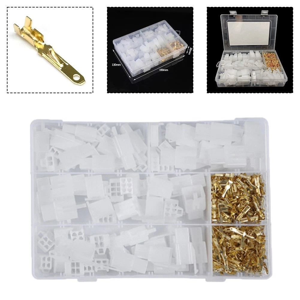 380PCS Automotive Connector Kit for Universal Use (Organized Storage)