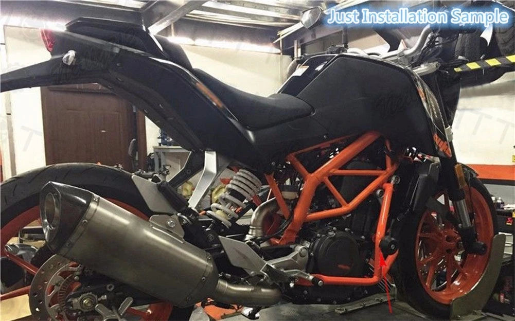 Crash Bar Frame Engine Protection Guard for KTM Duke 390 (2013–2016)