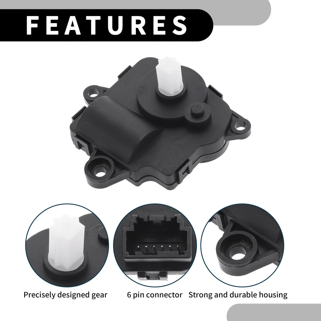 HVAC Heater Blend Door Actuator Replacement for Chevrolet Equinox (2013–2017)
