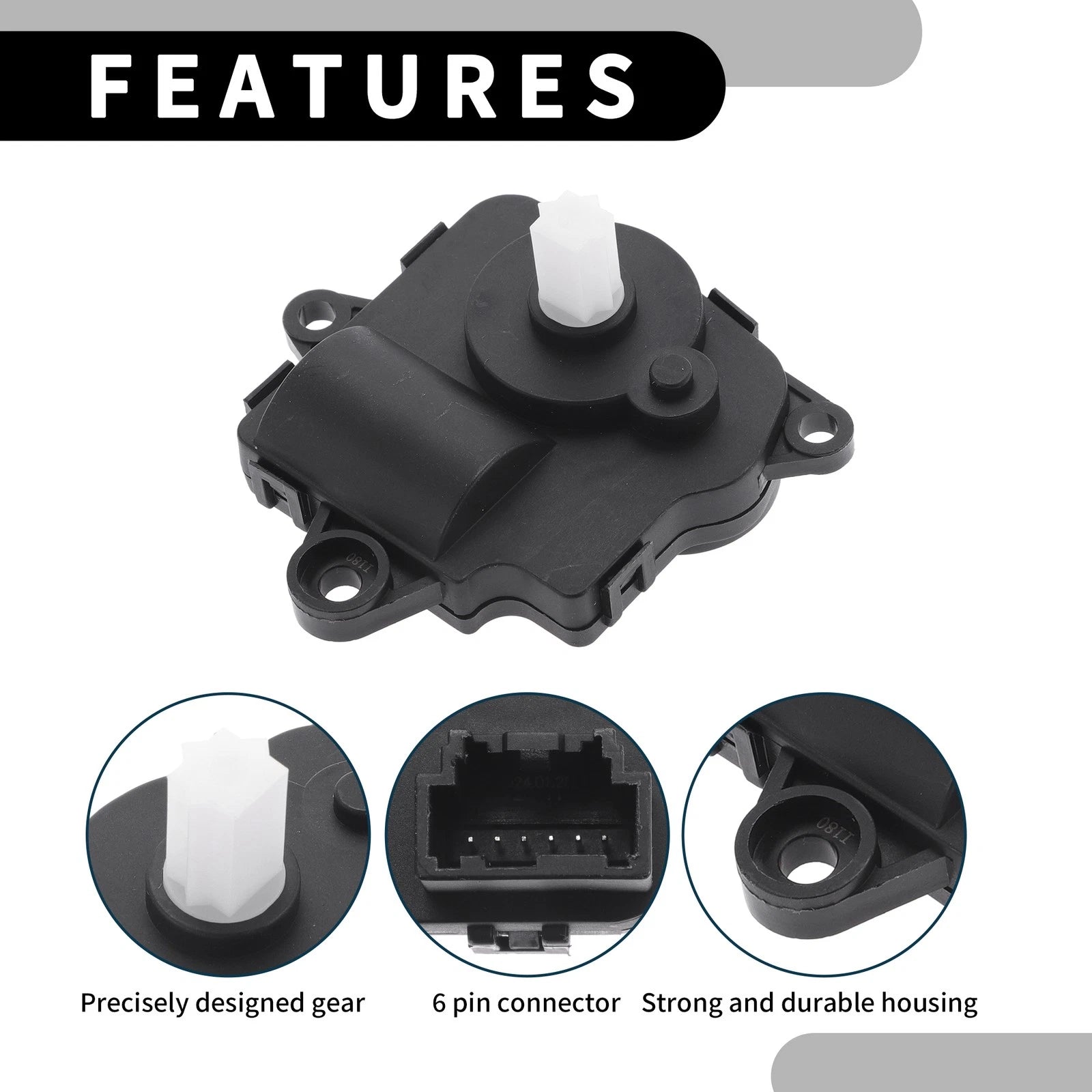 HVAC Heater Blend Door Actuator Replacement for Chevrolet Equinox (2013–2017)