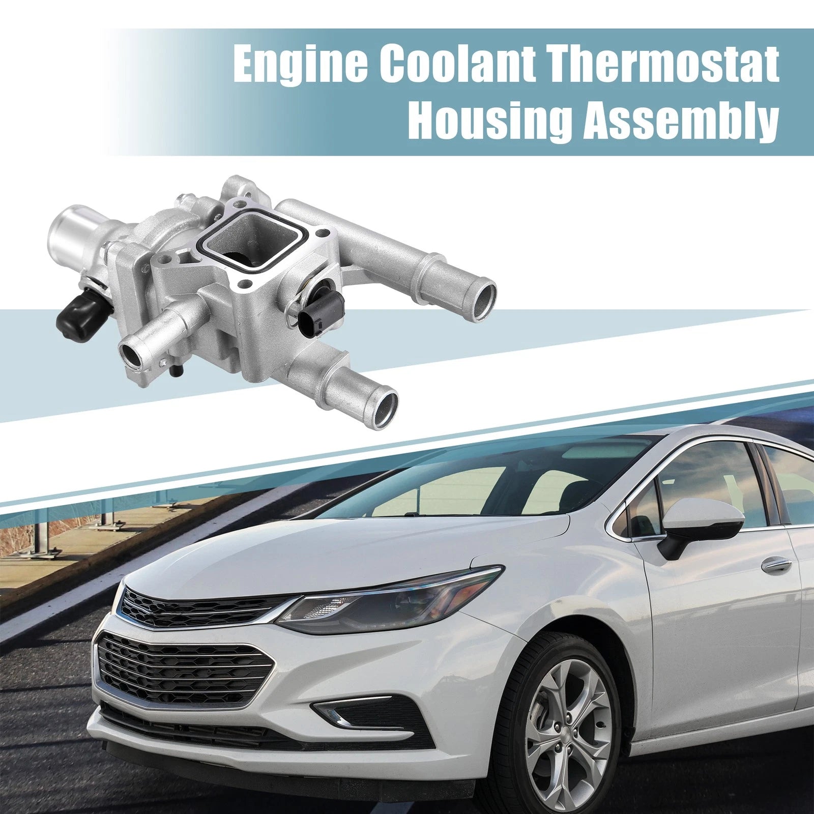 Engine Coolant Thermostat Housing Replacement for Chevy Sonic (2012–2016)
