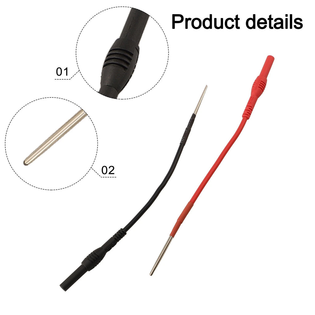 Set of 4 Spoon Shaped Flexible Probes for Electrical Testing Tools
