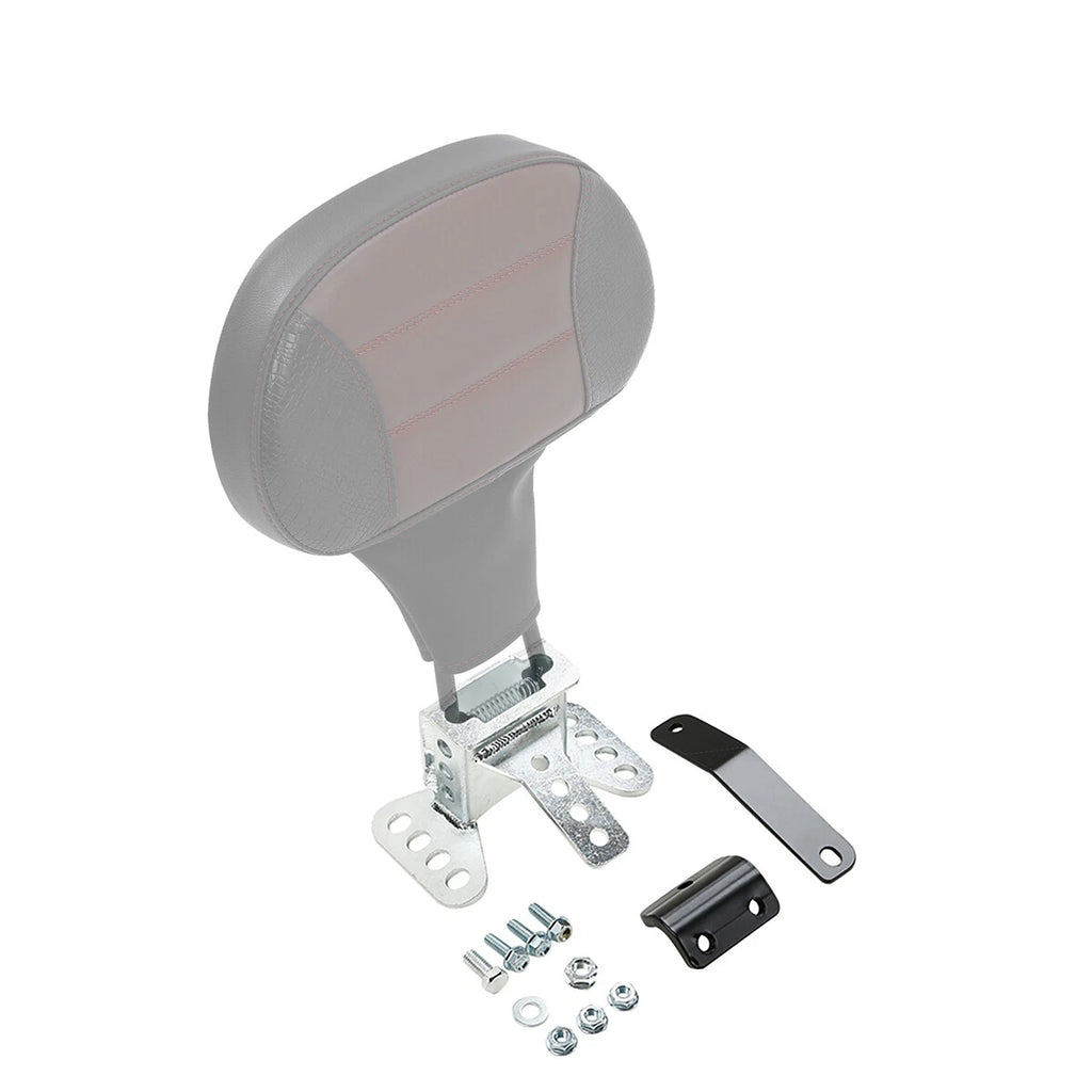 Front Rider Backrest Pad Mounting Kit for Harley Touring (2009–2023)
