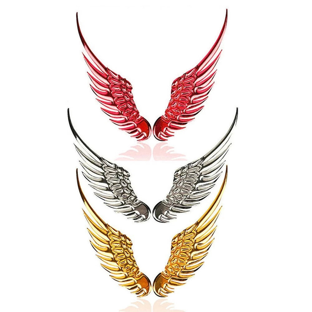 3D PVC Decal Wing Scratch Sticker for Vehicle Appearance Upgrade