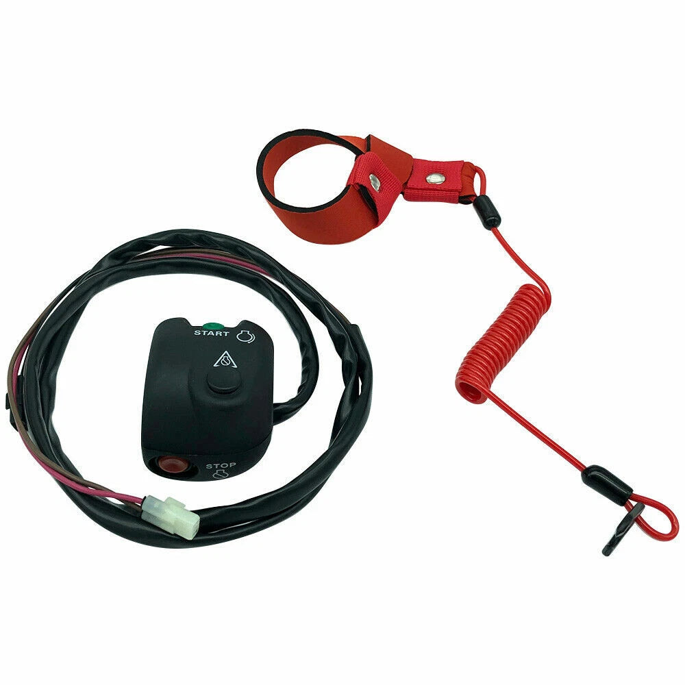 Start Stop Kill Switch Box Kit for Yamaha WaveVenture WaveRaider (1996–1999) GJ1-68310-01-00