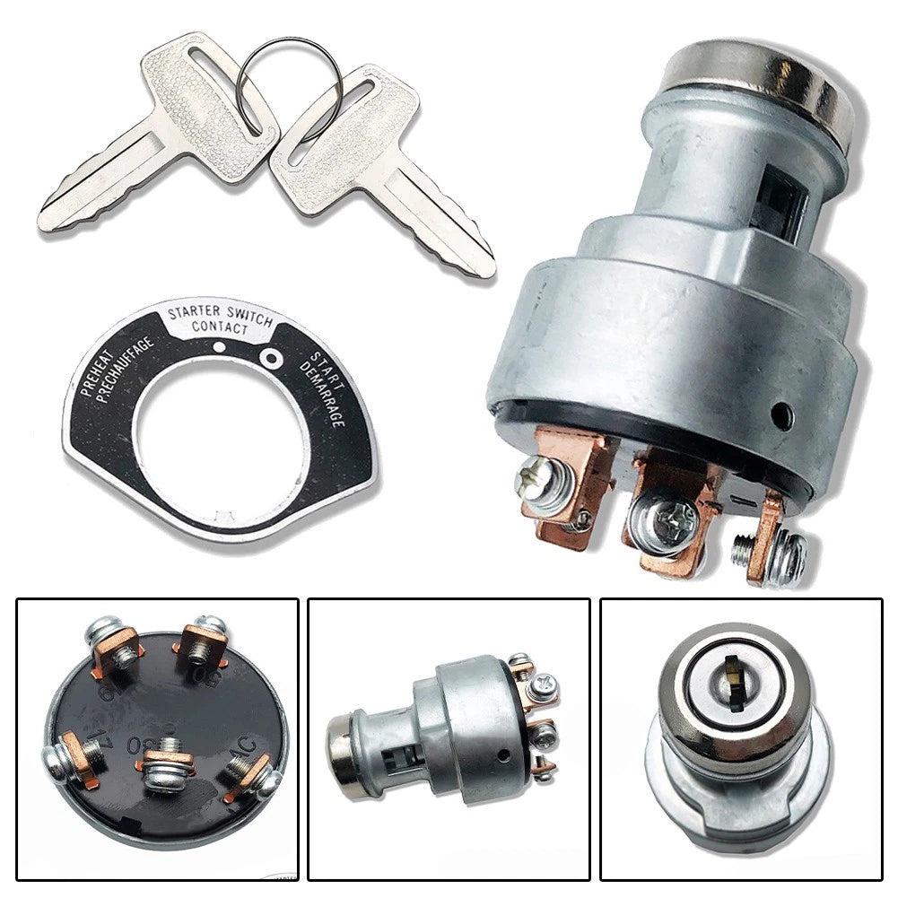 Ignition Switch for Kubota Diesel & Gas (Quick Replacement)