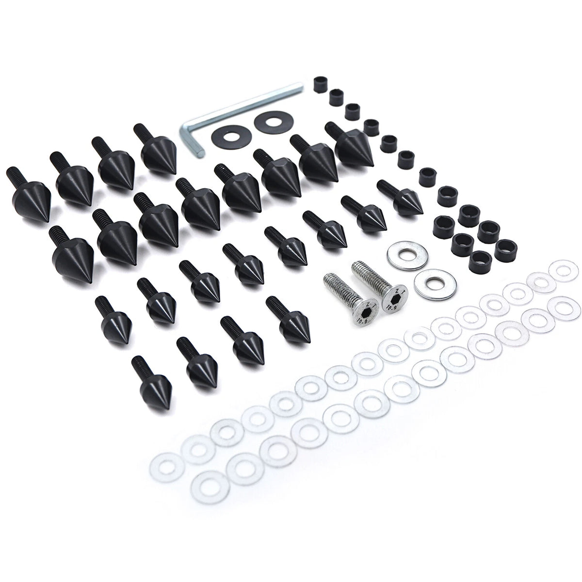 Fairing Bolts Kit for Suzuki GSXR1000 (2003–2004) - Black