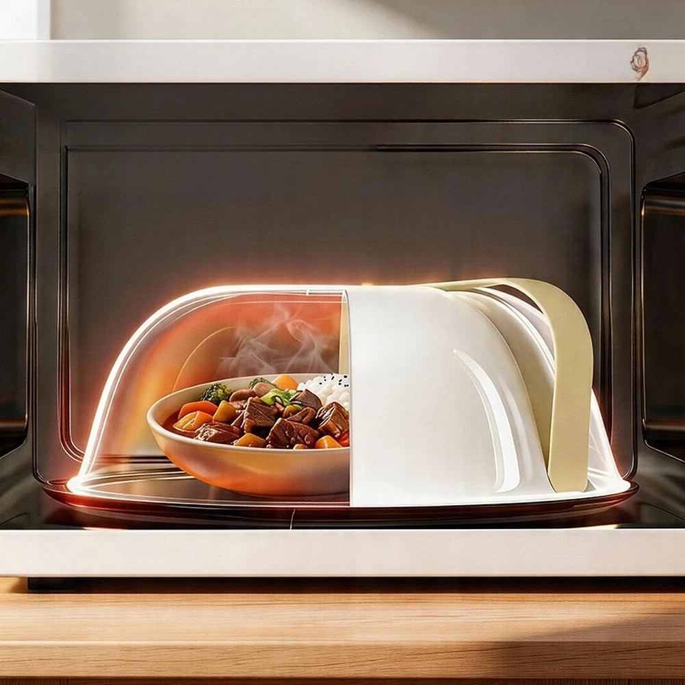 Microwave Cover 26.3 cm for Universal Use (BPA Free, Splatter Shield)