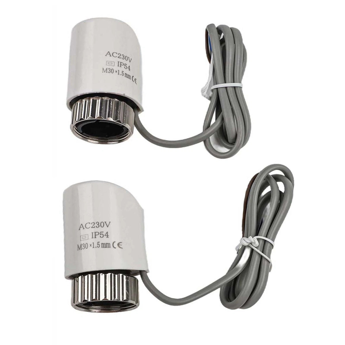 2X Electric Thermal Actuator M30 1.5mm for Enhanced AC230V Performance