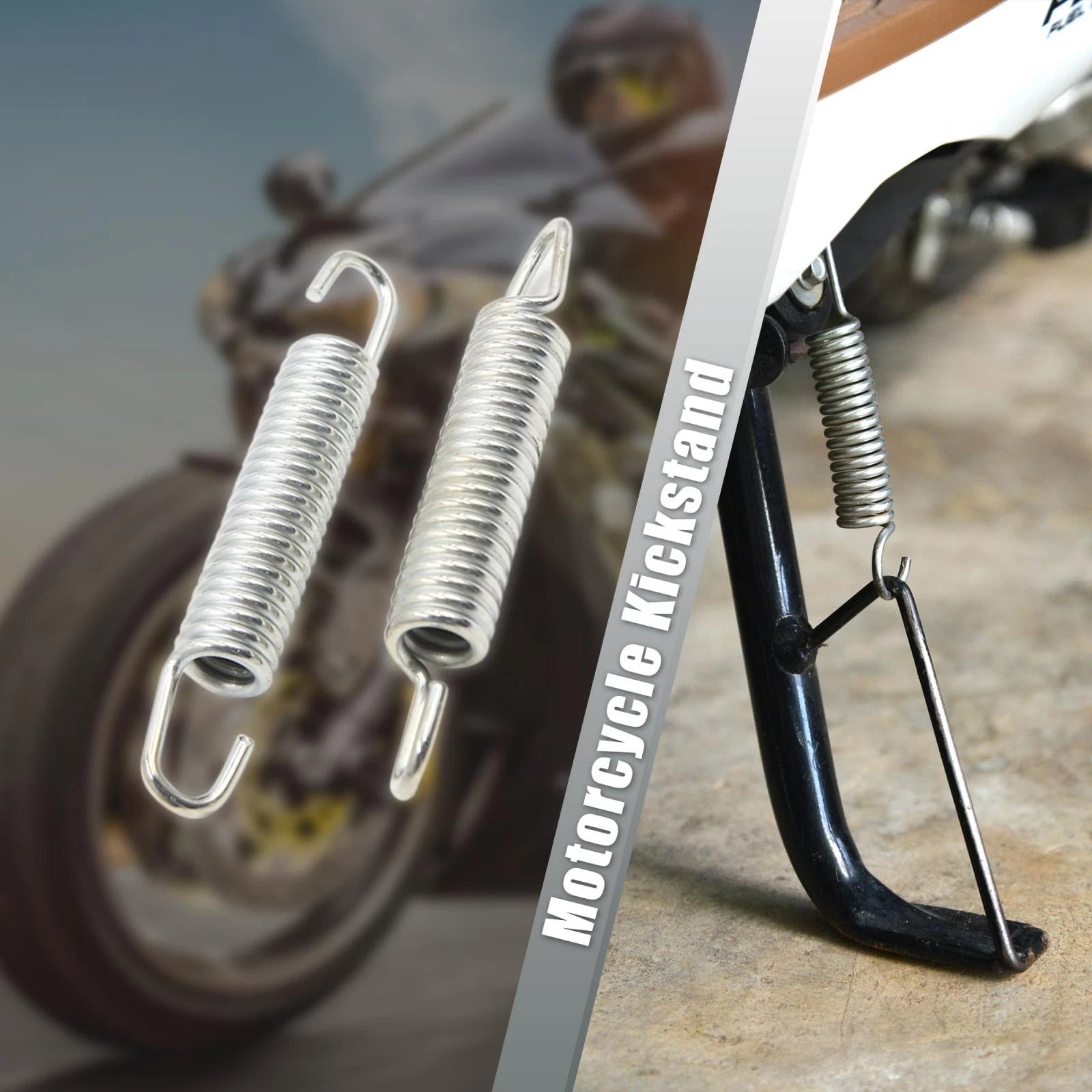 Side Stand Spring Replacement 2Pc for Honda CG125 (1972–2026)