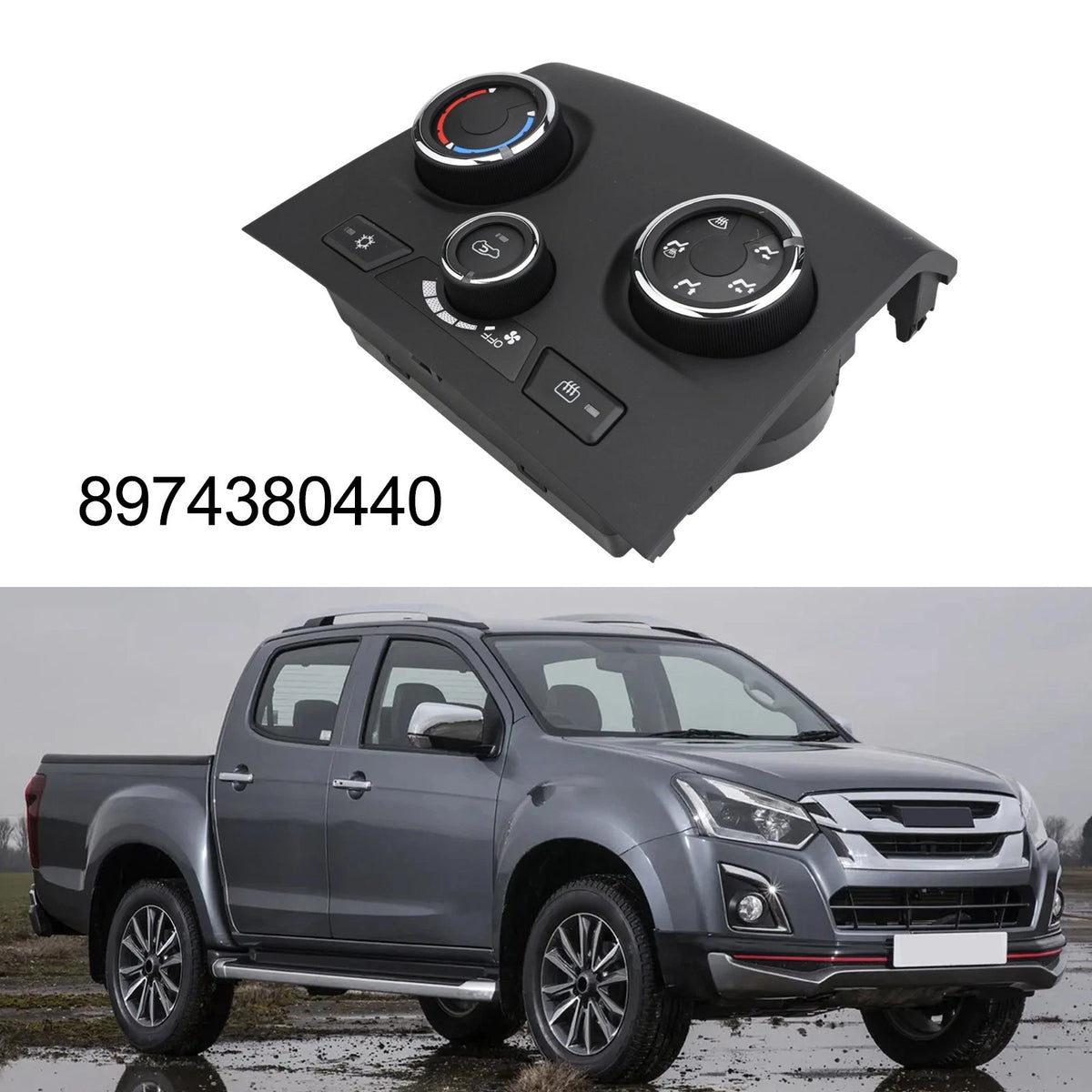Air Con Panel Switch for Isuzu D-Max Mux