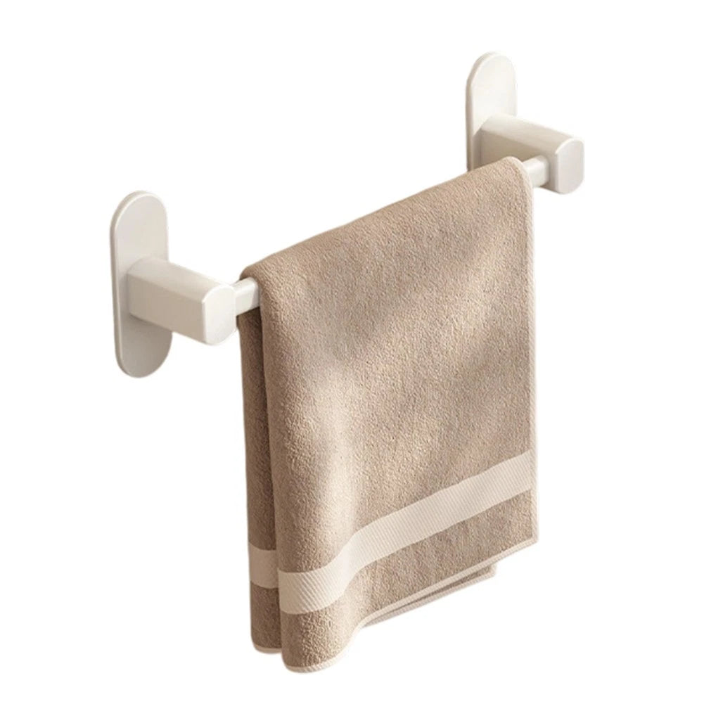 Wall Mounted Towel Rack for Bathroom Storage (Gray Space Aluminum)