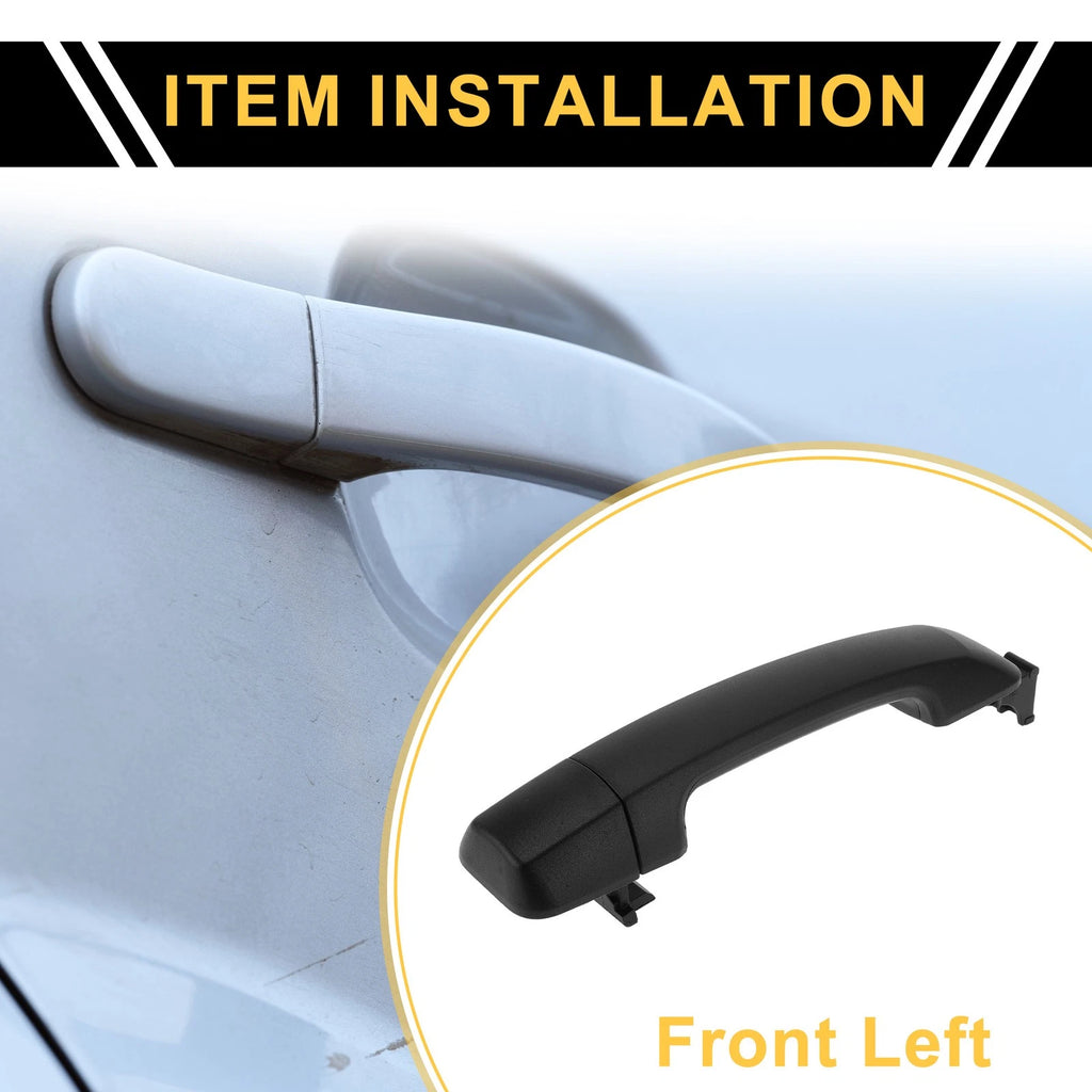 Front Left Exterior Door Handle Replacement for Toyota Tundra (2007–2020)