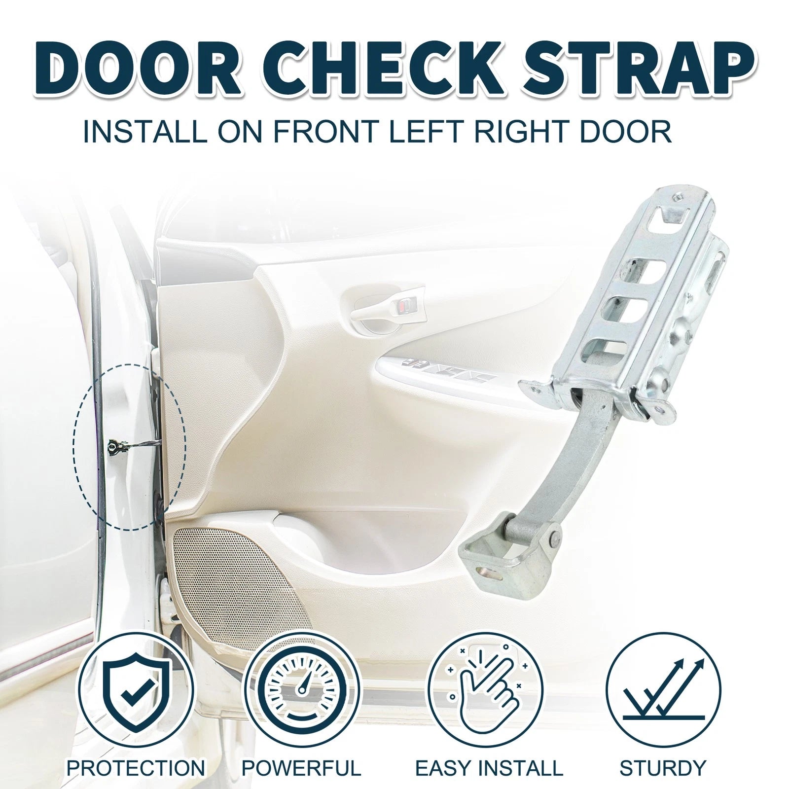 Door Check Strap Stopper Limiter for Dodge Sprinter 2500 (2007–2009)