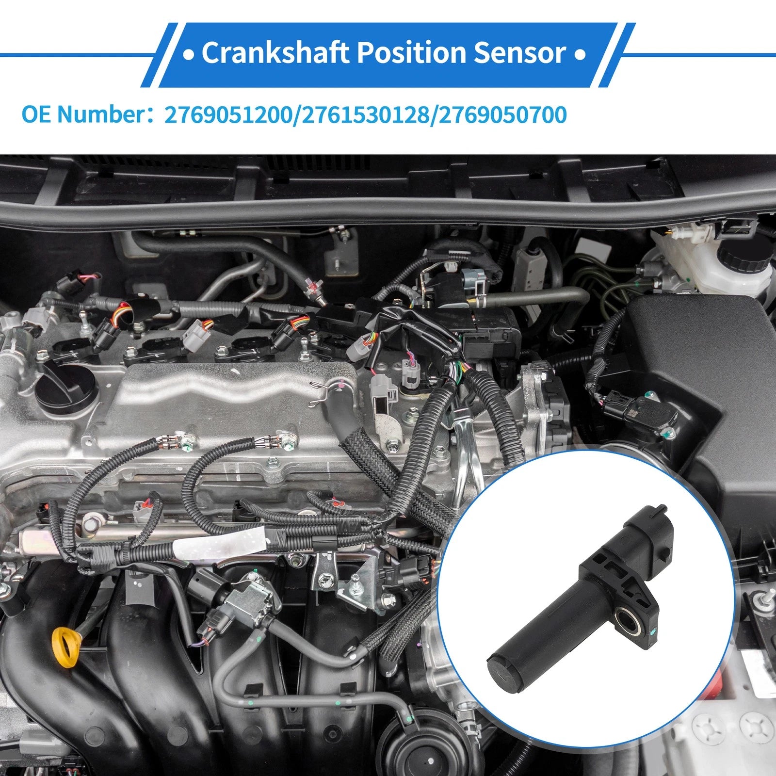 Crankshaft Position Sensor Replacement for Mercedes-Benz Sprinter 2500 (2011–2022)