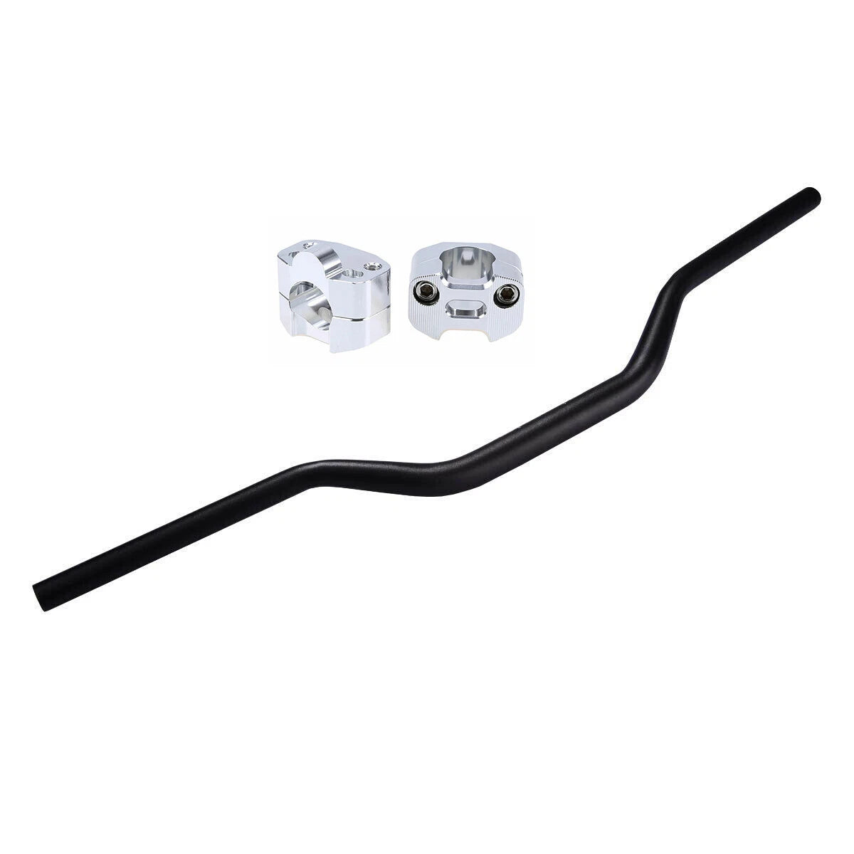 28mm Taper to 22mm Lowrise Handlebars for KLX450 DRZ400 YZF450 (2003–2023)
