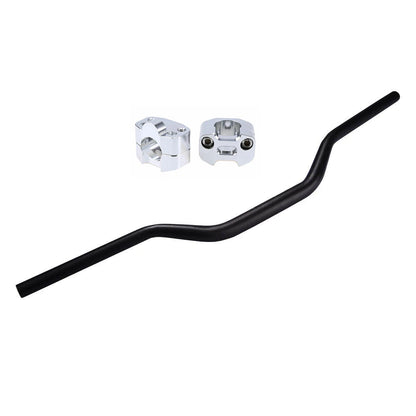 28mm Taper to 22mm Lowrise Handlebars for KLX450 DRZ400 YZF450 (2003–2023)