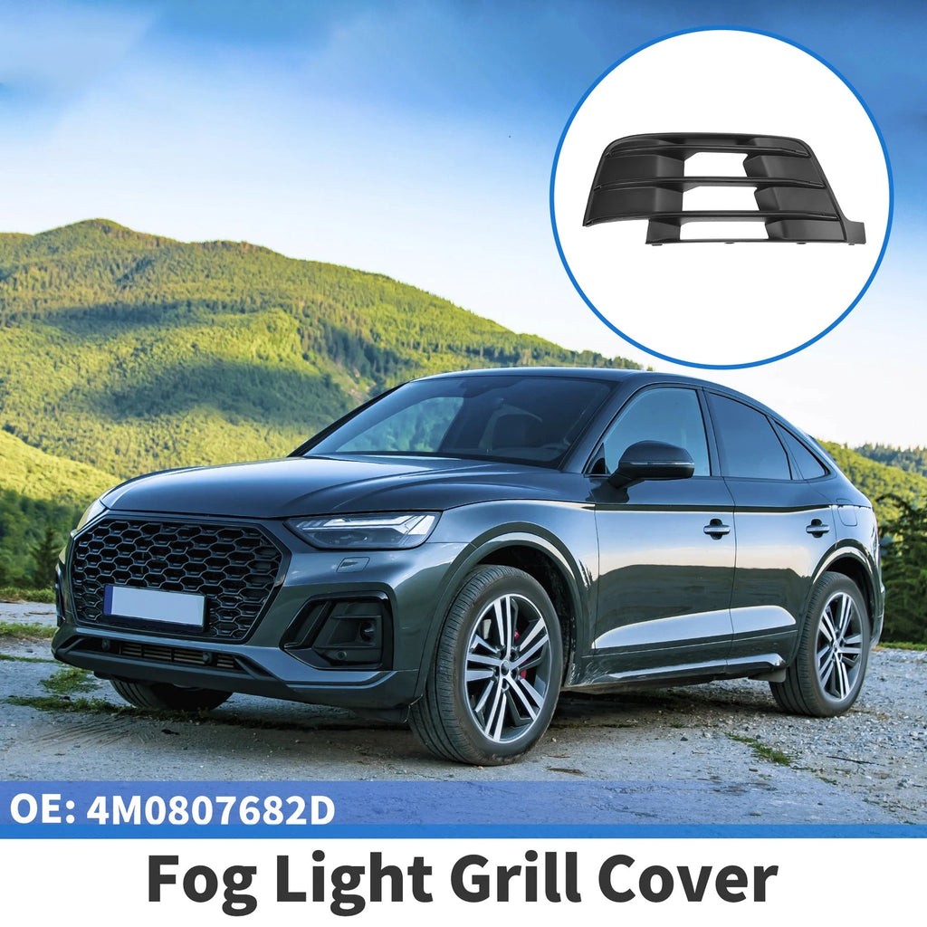 Front Right Fog Light Grille Replacement for Audi Q7 S-Line (2016–2019)