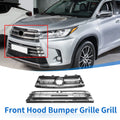 Front Hood Bumper Grille for Toyota Corolla 2020–2022 Black