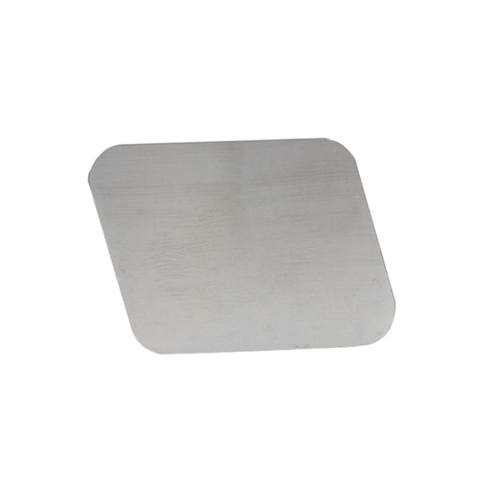 License Plate Parallelogram for Motorcycle (2.5mm Aluminum, Silver)