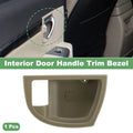 Rear Left Interior Door Handle Trim Bezel Replacement for Hyundai Santa Fe (2007–2012)