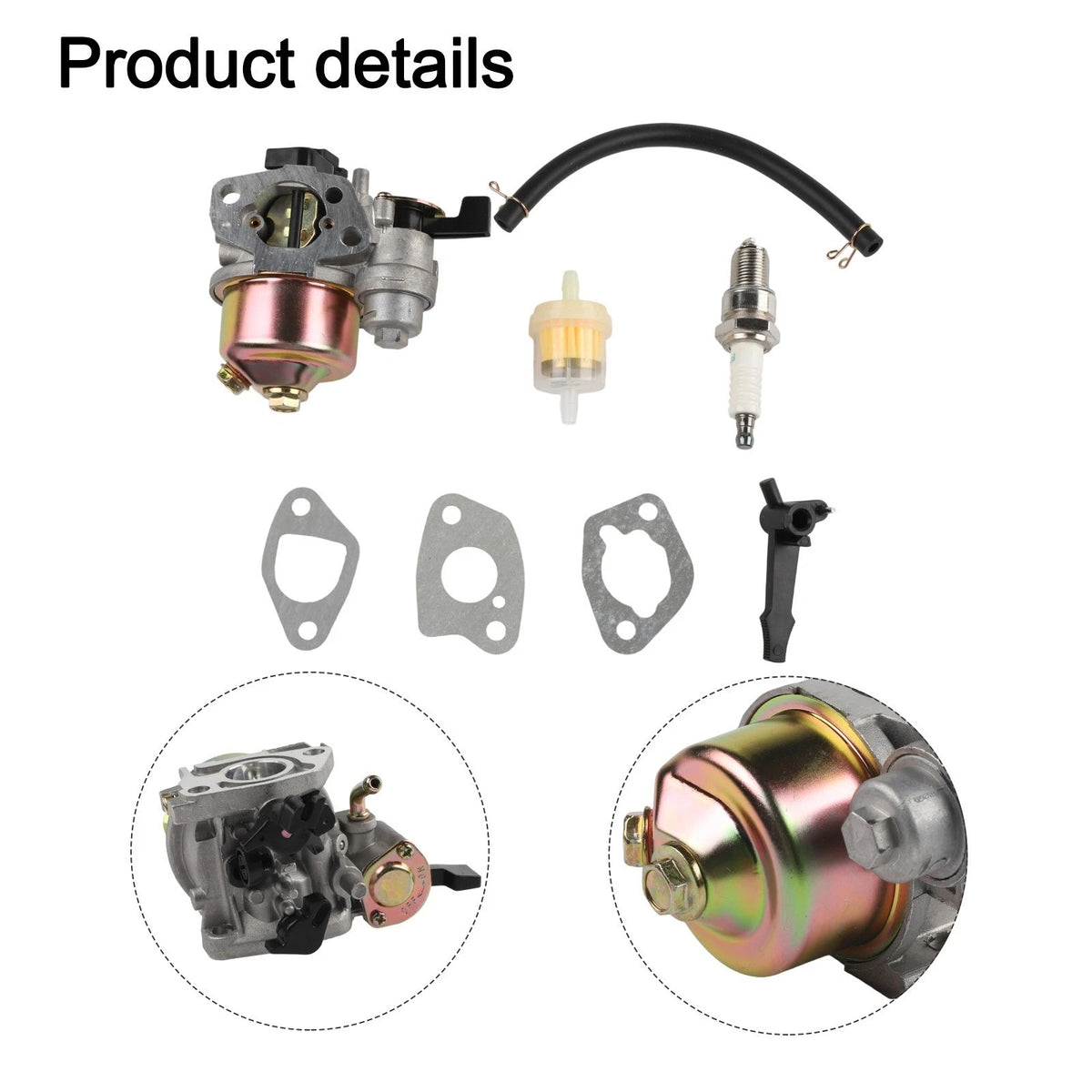 Carburetor for GX200 Pressure Washer (5.5hp, 6.5hp)