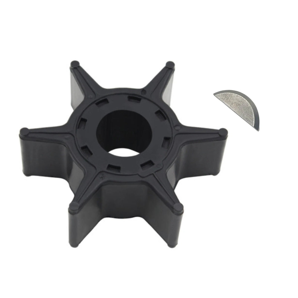 Water Pump Impeller & Key for Yamaha 6L2-44352-00 (20/25 HP)