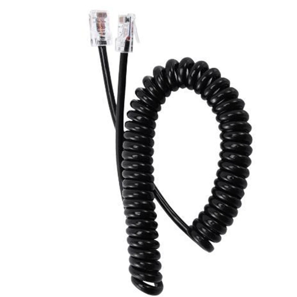 8-Pin Microphone Accessory Cable for Car Communication (6 Feet)