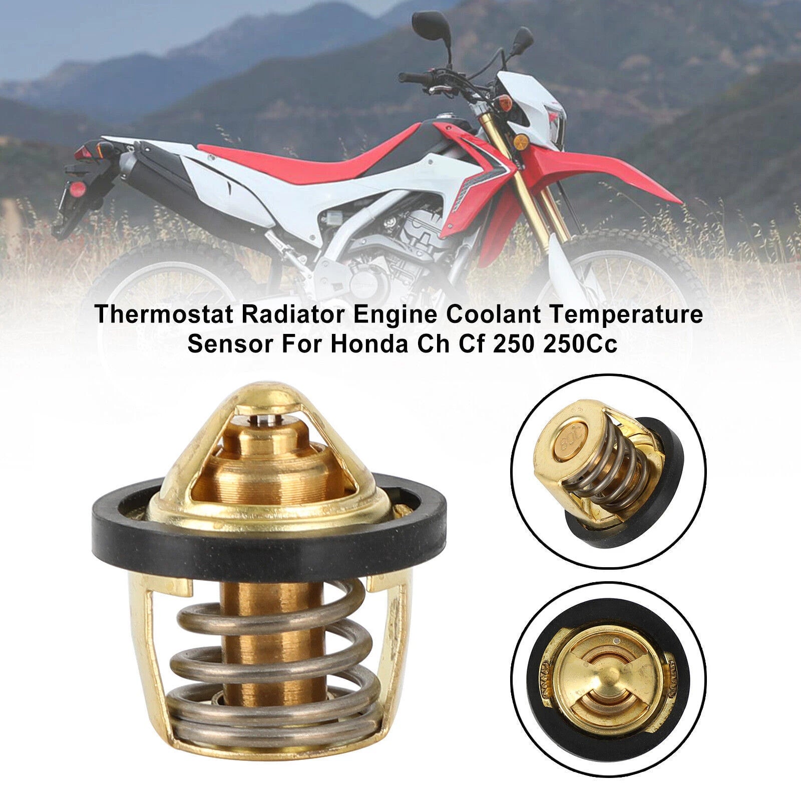Thermostat Engine Coolant Temperature Sensor for Honda CH250 CF250 (80℃)