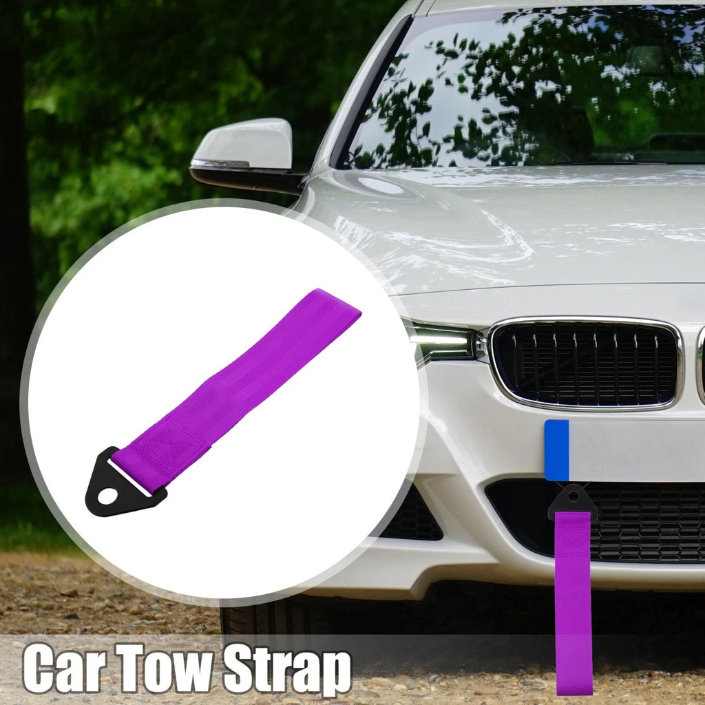 Front Tow Strap Kit with Rope and Trailer Hook for Universal (2000–2024)